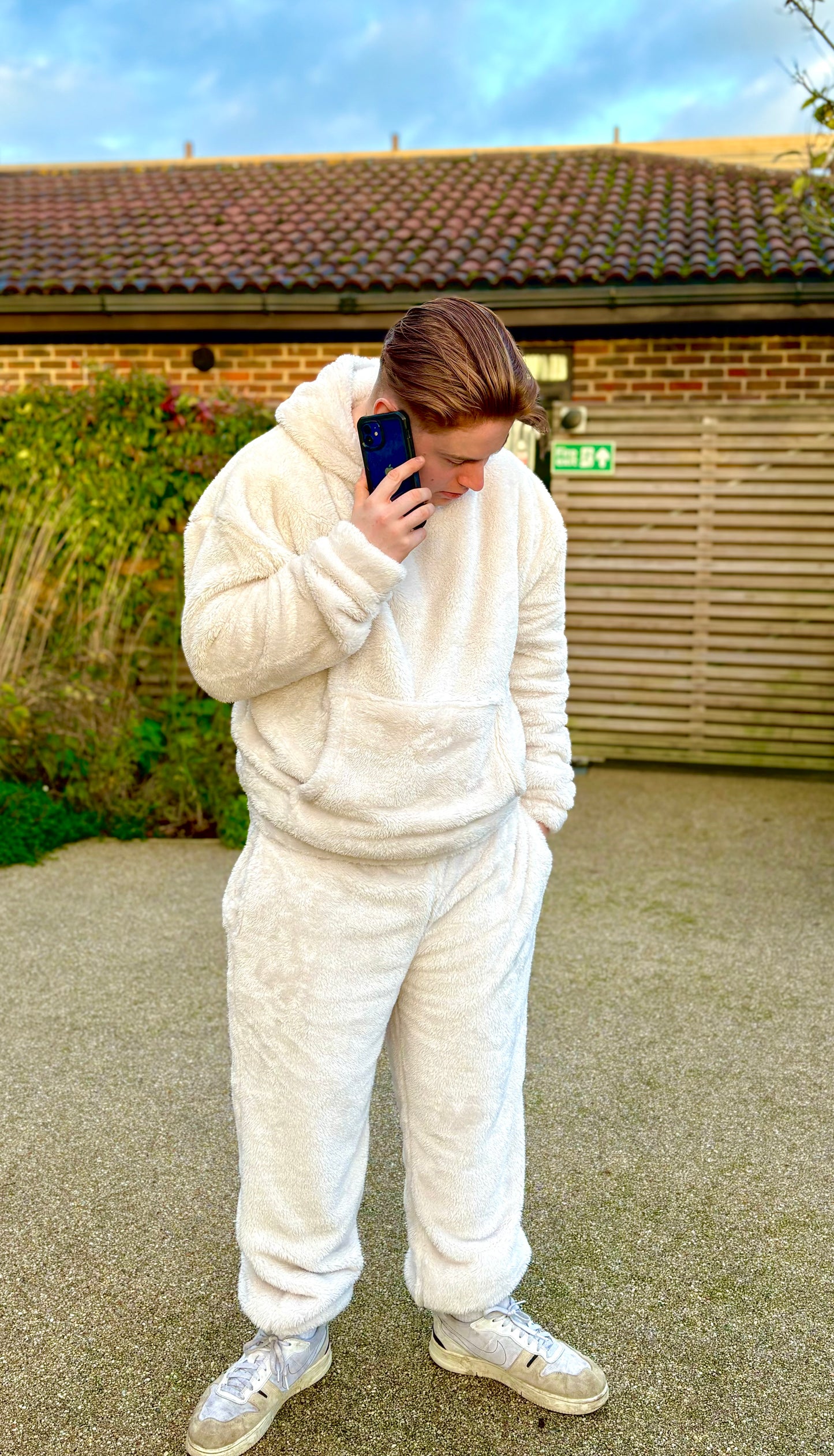 Fluffy Fleece Set (Hoodie & Joggers)
