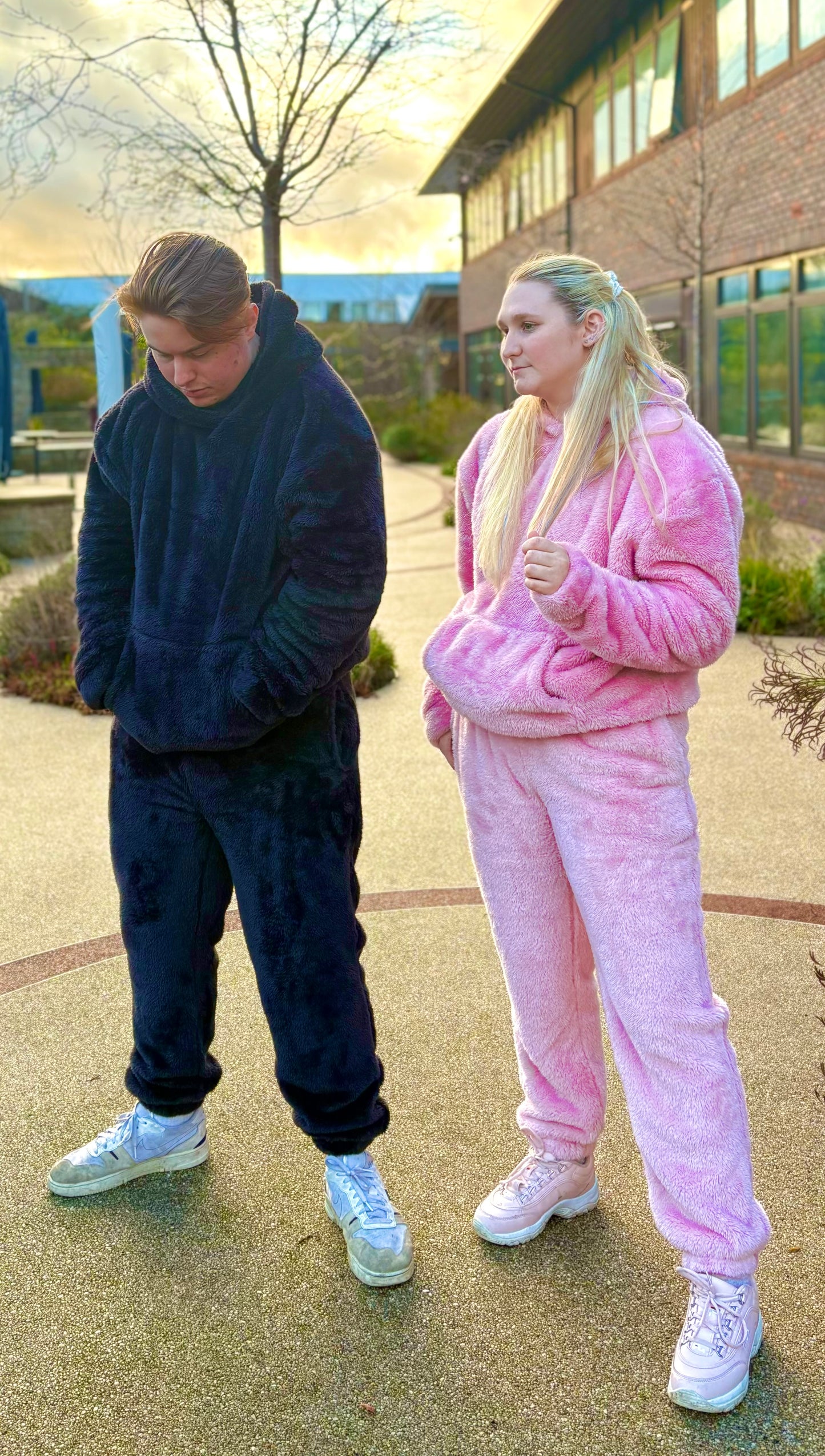 Fluffy Fleece Set (Hoodie & Joggers)