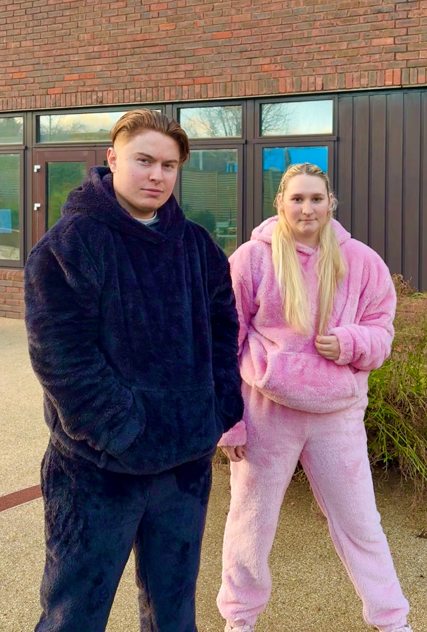 Fluffy Fleece Set (Hoodie & Joggers)